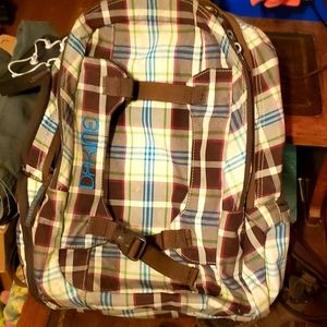 Dakine backpack with laptop cushioned pocket inside